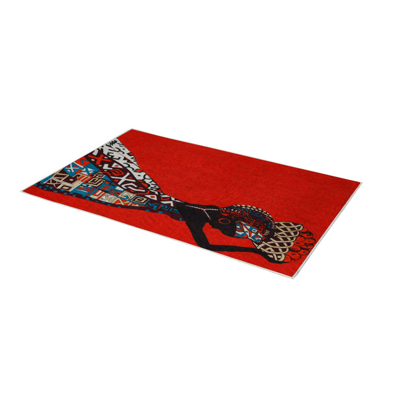 Premium Hall Carpet, 3D Digital Printed, 39.4 x 59.1 Inches | 100% Polyester, Antibacterial, Non-Slip Underside | Pile Height: 0.04 Inches, Machine Washable, Ideal for Living Room & Entryway Decor