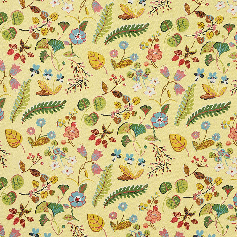 Botanica Indoor/Outdoor Fabric, Yellow