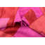 Tapis de la zone en laine rouge/rose 4 pi 6 po x 6 pi en laine one-of-kind à la main noué la new age Mirfield