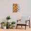 Décoration murale en bois