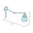 Kevyn Swing Arm Sconce-1642523-1642502