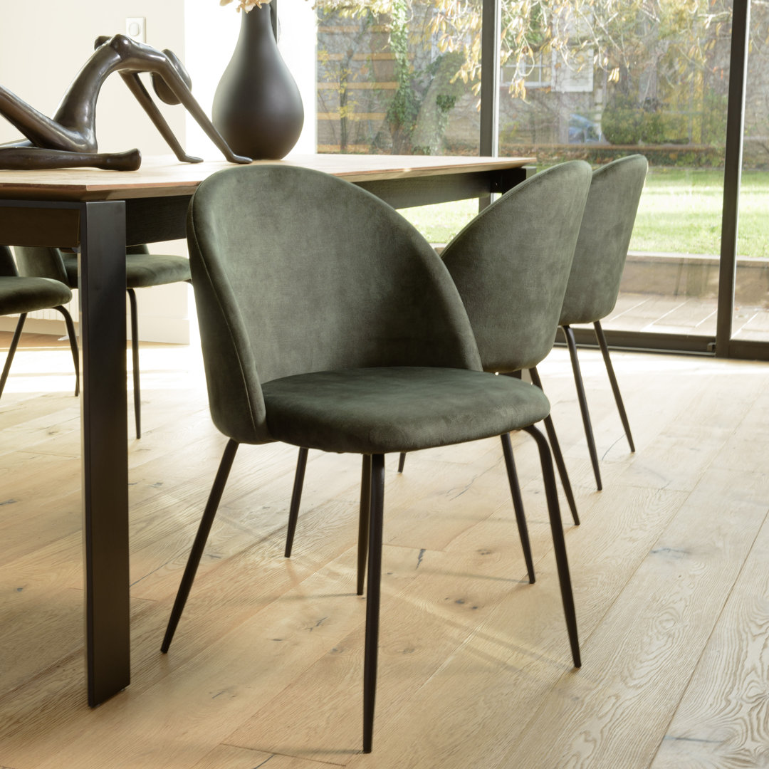 Luanna 47cm H Velvet Upholstered Side Chair