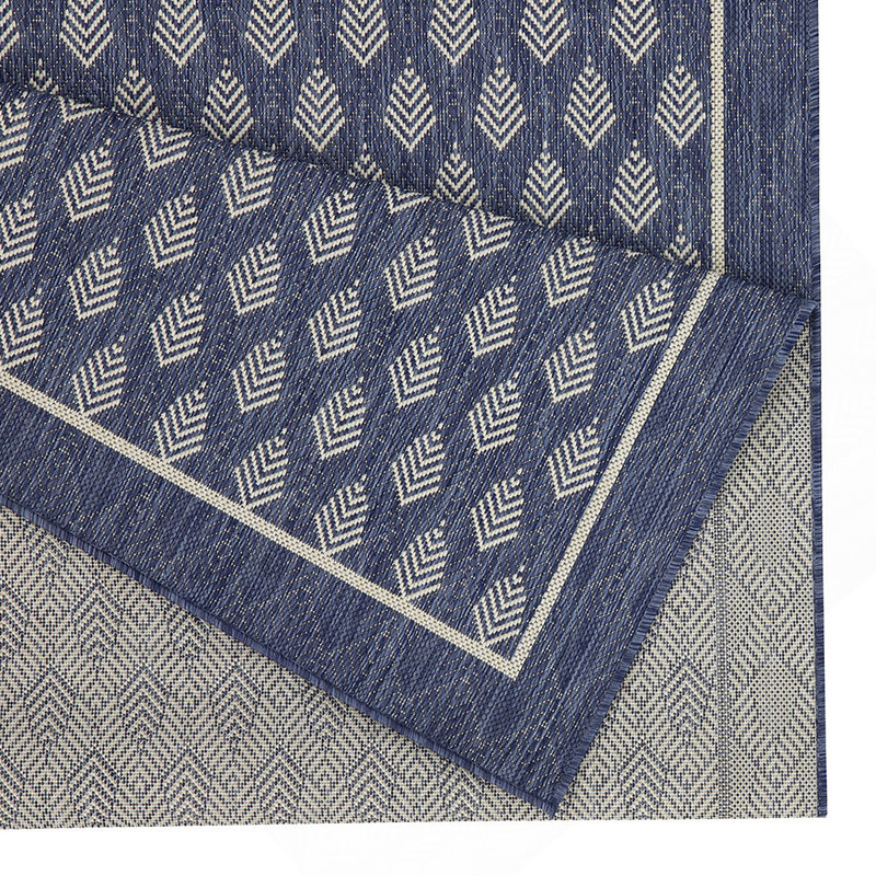 Sunshine Blue  Indoor/Outdoor Area Rug, Runner 2'7" x 7'3"