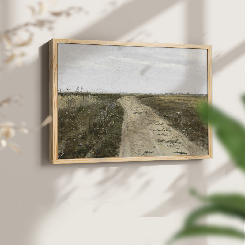 Paysages rétro-DCLxx - reproduction encadrée - réversible, H 8 po x l 10 po, Naturel