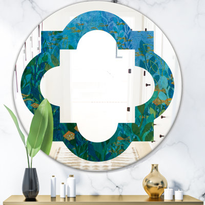 Miroir mural éclectique