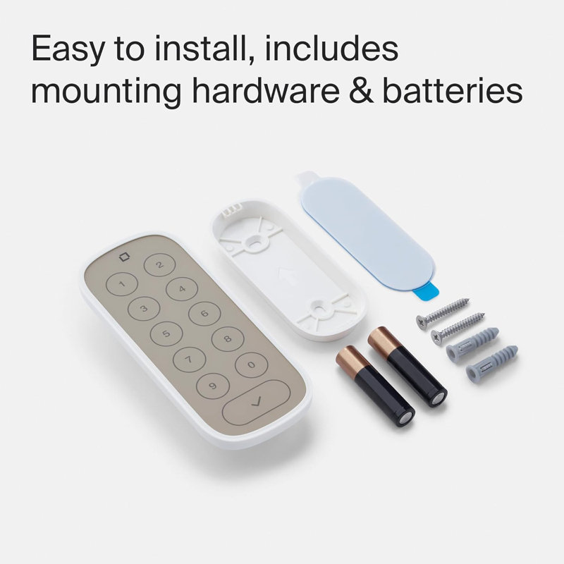 White Bluetooth Electronic Deadbolt Door Lock with Keypad
