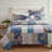 Cotton Blend Quilted Patchwork Quilt-1010585143