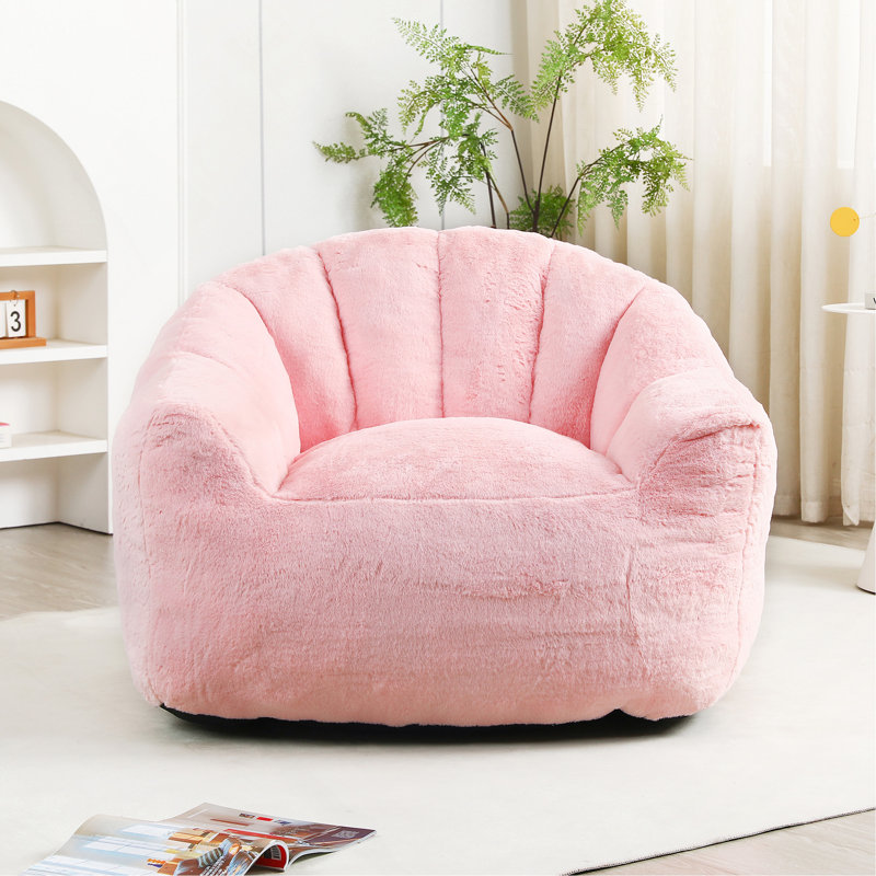 Bean Bag Chair, Bean Bag Sofa Chair With Armrests Stuffed High-Density Foam, Lazy Sofa Comfy Chairs Beanbag Chair For Adults In Living Room, Bedroom Reading