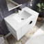 Meuble-lavabo mural en bois massif de 30 po avec tablette de rangement ouverte à gauche-1866277443-1866277452