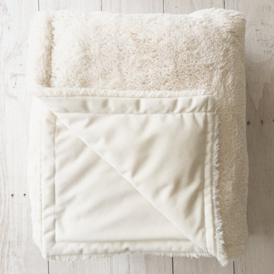 Teddy Fur Throw Blanket