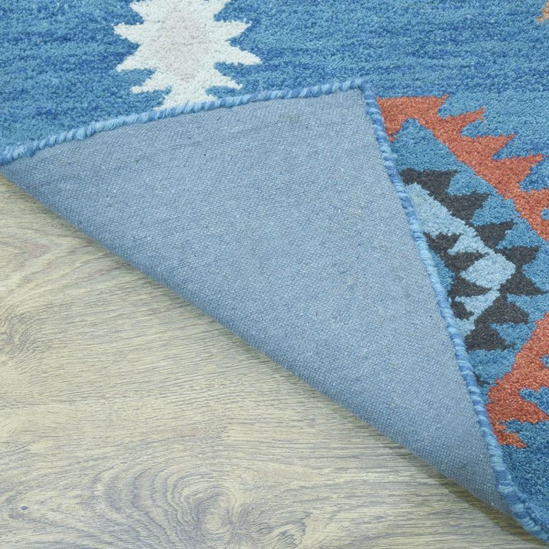 Tapis de couloir en laine touffetée à la main Cadie-Leigh, Tapis de couloir 2 pi 6 po x 10 pi