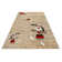 Rainbow Rabbit Hand Woven Area Rug