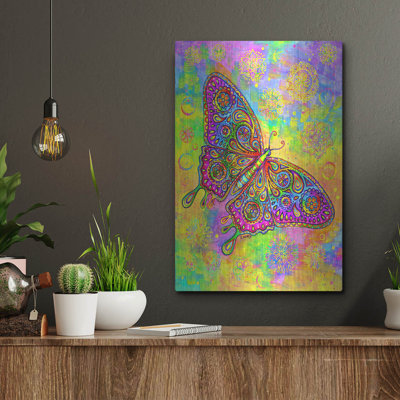 " Paisley Butterfly " by Rebecca Wang Art