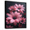 Monochromes roses et noirs marguerites photo II - marguerites, impression d'art mural
