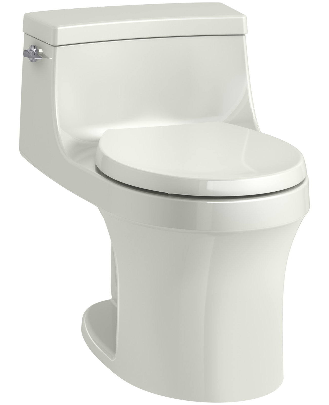 San Souci 1-Piece Round Toilet, Dune