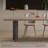Modern simple rectangular solid wood slate tabletop-1051637088
