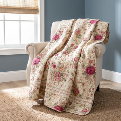 Antique Cotton Throw Blanket