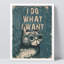 «I Do What I Want Cat» sur papier-98267485-98267490