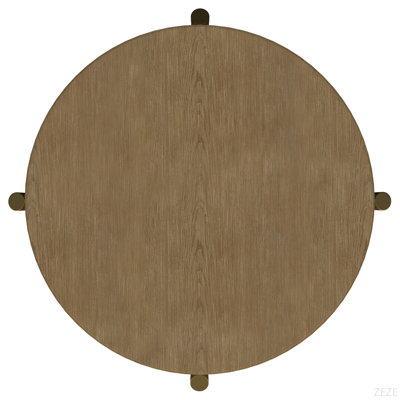 Table de bout ronde avec plateau de rangement Sand Wash