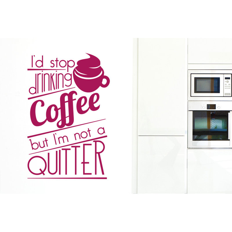 Food & Beverage Wall Decal, Violet