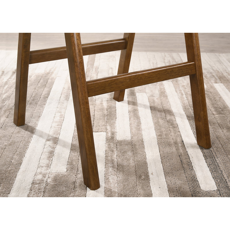 Ensemble de tabourets de bar empilables Mid-Century
