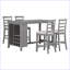 Ensemble de salle à manger 5 pièces avec chaises rembourrées Modern-1752519834-1752519835-1752519832