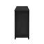 Armoire décorative avec prise de courant, buffet avec tablette de rangement, armoire de rangement avec portes de grange coulissantes et 4 tiroirs-1314131120