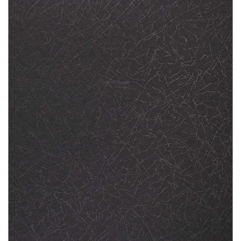 Papier peint papier peint texturé en soie amovible pour dessus de comptoir, L 23,6 po x L 196,8 po, Noir, noir, noir, noir