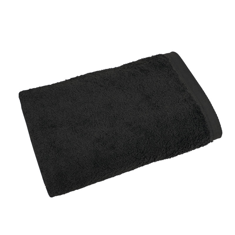 Ensemble de draps de bain 100% coton Millennium By 1888 Mills, Noir