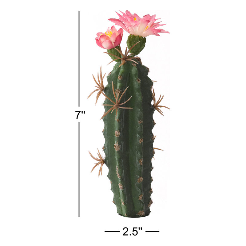 7'' Faux Finger Cactus Stem
