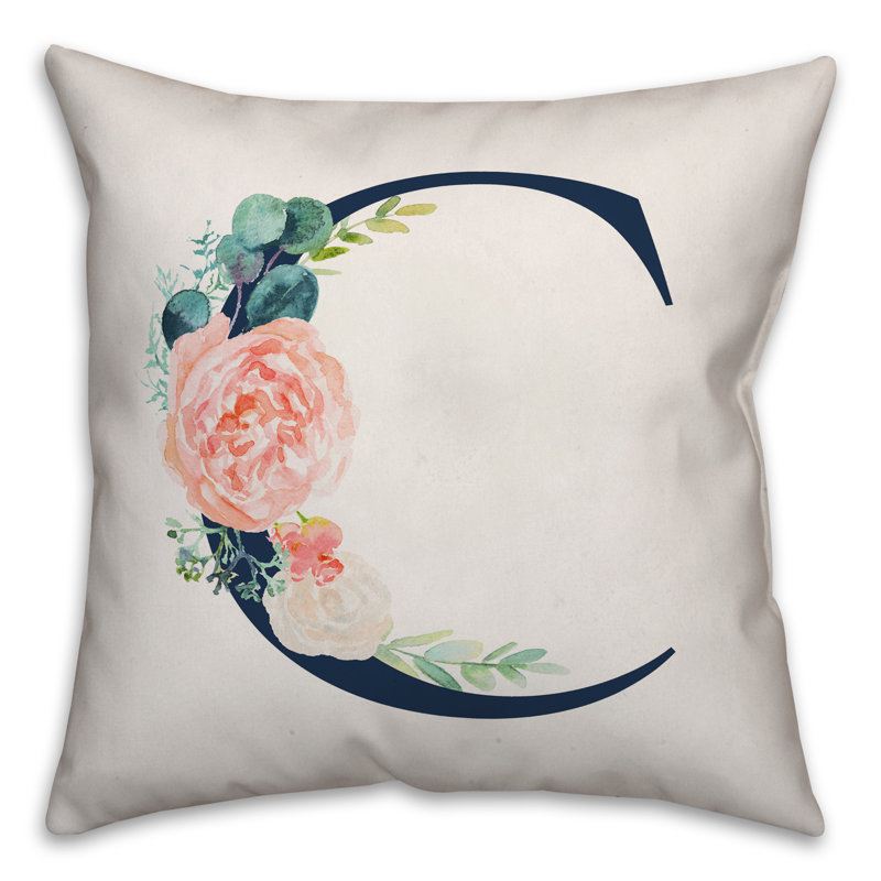 Outdoor Reversible Throw Pillow, C