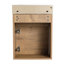Petit meuble-lavabo avec technologie Soft Clos