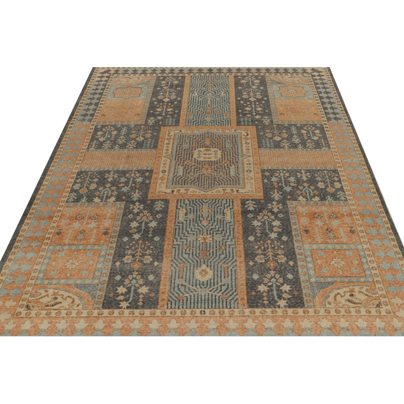 Wool Oriental Area Rug, Rectangle 9'2" x 12'1"