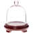 Base en placage de bois rouge
