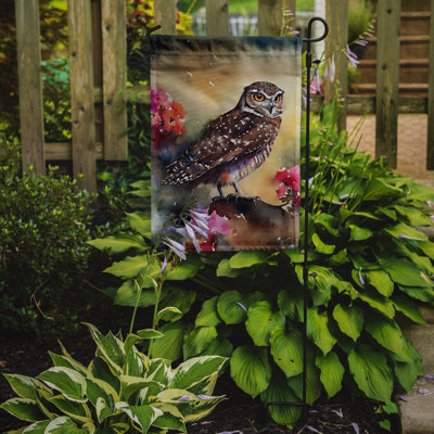 Drapeau du jardin Burrowing Owl_DAC3196