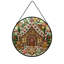 Panneaux de vitrail Gingerbread House-133442535