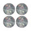 Sous-verre rond en cuir Defosse-119015109