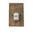 Rustic Lodge Flush Mounted Sconce
