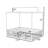 Metal Platform Bed With House-Shaped-517576274-517576273