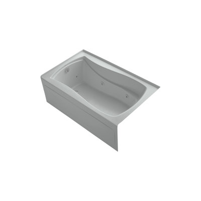 Mariposa 60 in. L Alcove Whirlpool Tub