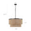 24" 6-Light Dimmable Drum Chandelier-799351357-799351355