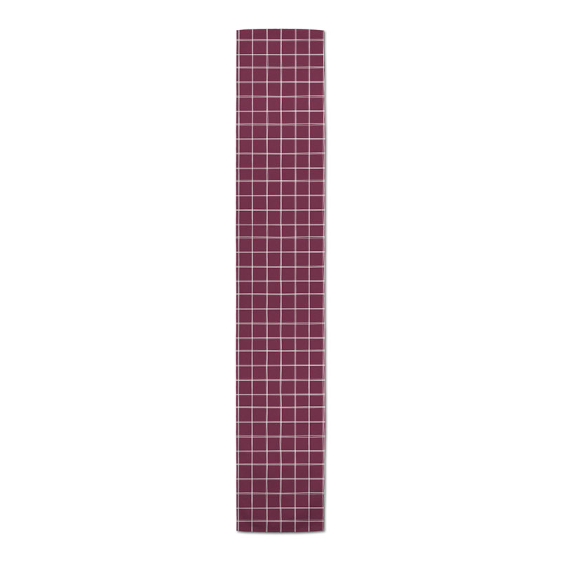 Chemin de table Canvar, Mauve, 90 po x 16 po
