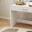 39" Makeup Vanity Dresser Table With Drawer And Touch Screen Lighted Mirror-1237721395
