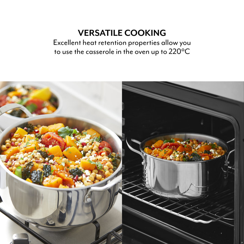 Sur La Table 2.5L Stainless Steel Dutch Oven