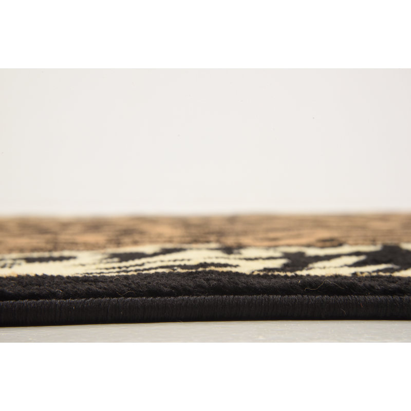 Testerman Animal Print Indoor Rug, Rectangle 9' x 12'2"