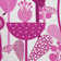 Tapis fleuri en chenille fleur de printemps