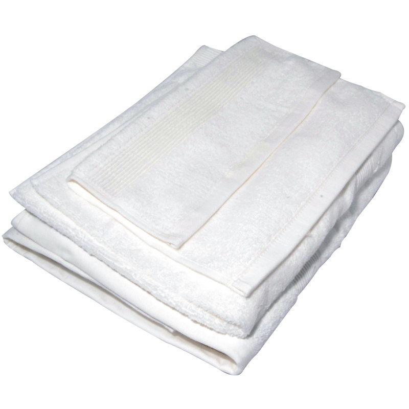 Cotton Ribbed Mulit-Size Set, White