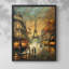 Paysages de la série CCCCLXIV - reproduction encadrée de qualité supérieure - prête à être accrochée - aucun clou requis-2074232267-2074232277