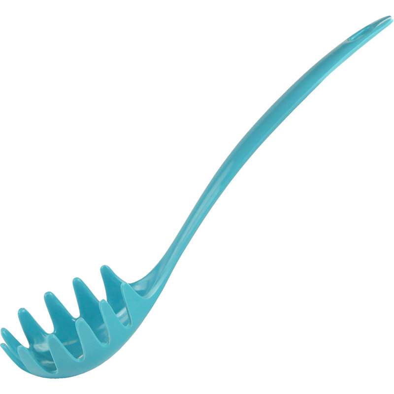 Reston Lloyd Melamine Cooking Spaghetti Fork, Turquoise