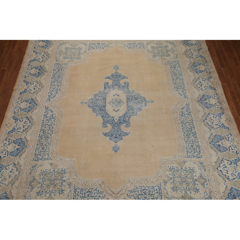 Tapis traditionnel délavé 10 x 14 po